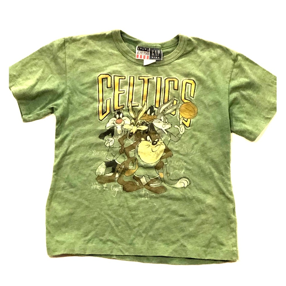 Junk Food Gap Celtics Warner Brothers Tshirt